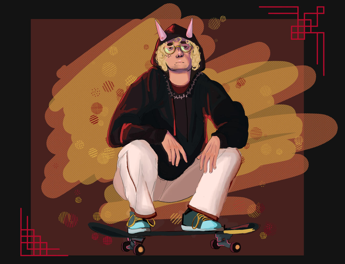 "Ethan" (3-5-23). Portrait of Streamer "EthanIsOnline"