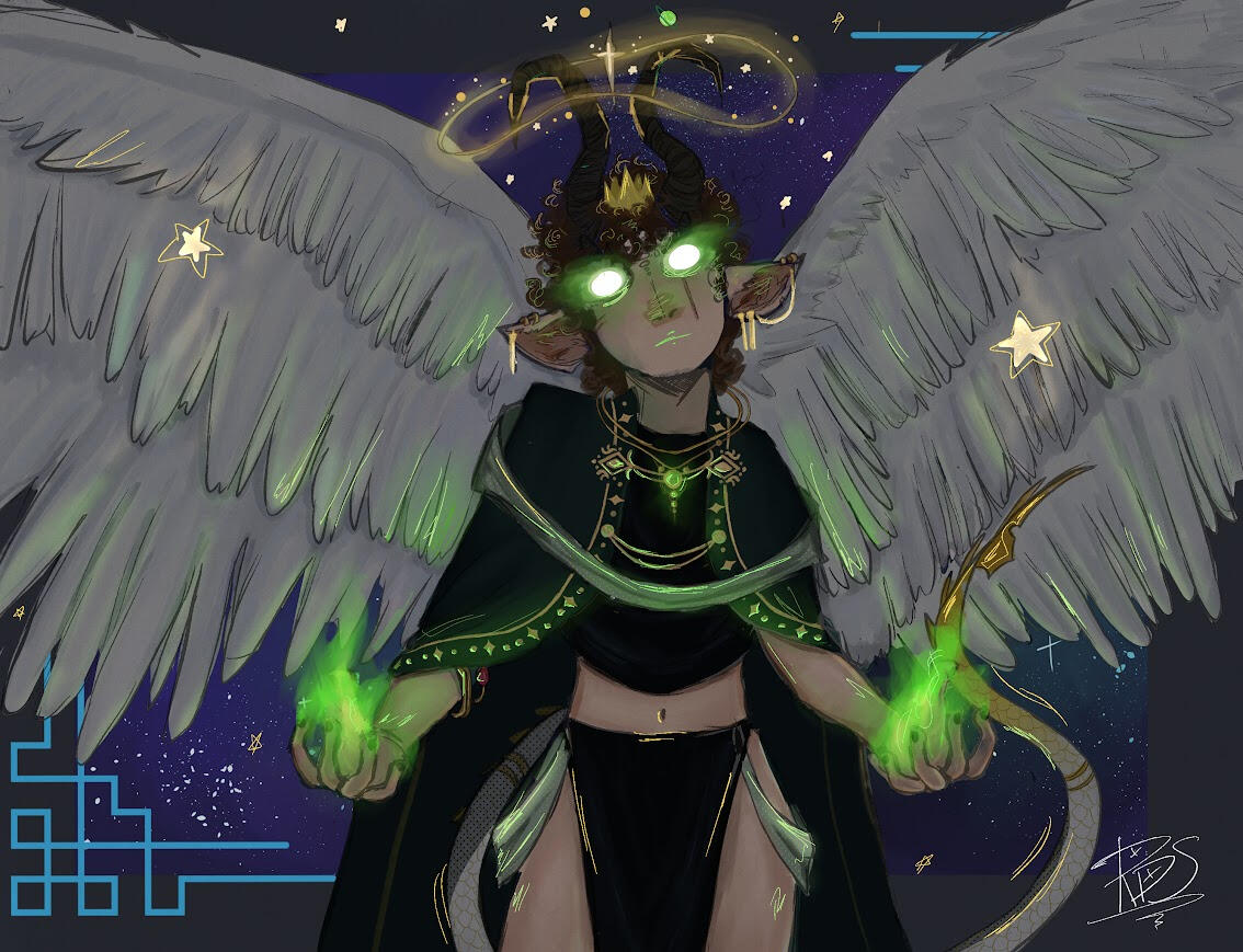 "Dino" - Made for a friend's OC