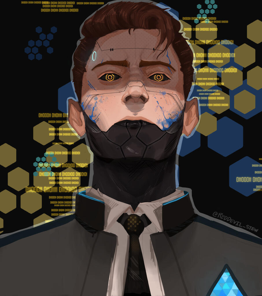 &quot;Rogue Connor&quot; (8-02-23). This was inspired off of a Mod of the game Detroit: Become Human.