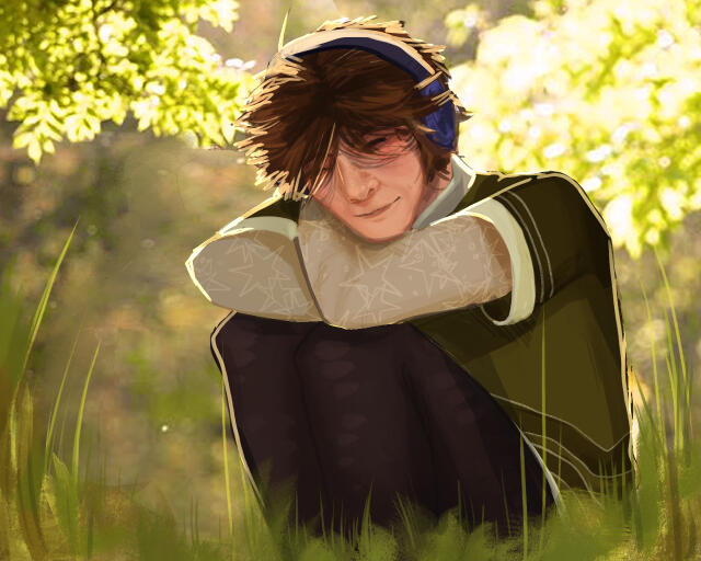 "George" (5-11-24). This was a piece I made for a friend, I enjoyed their outfit that way and inspired by the upcoming summer